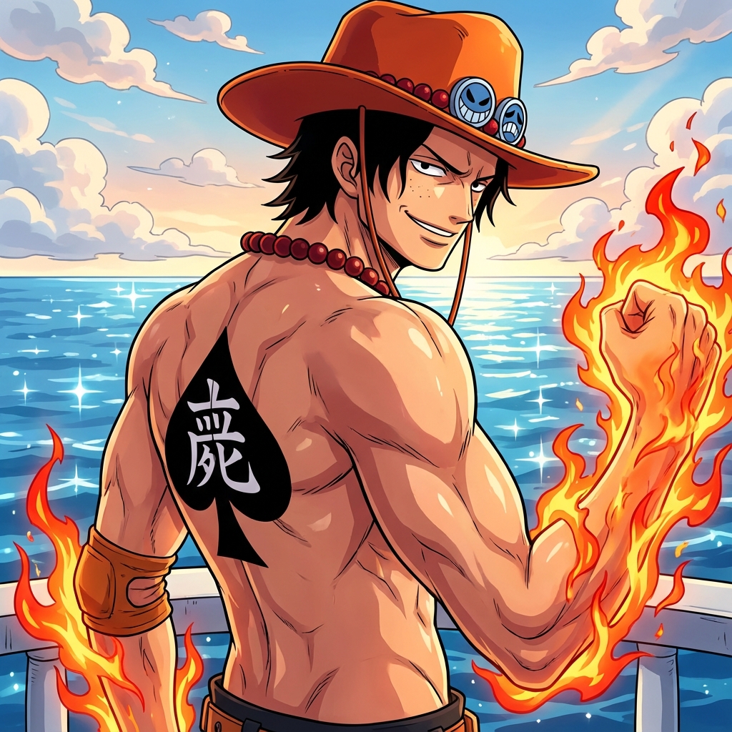Portgas D. Ace AI persona avatar