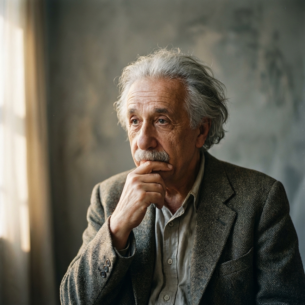 Albert Einstein AI persona avatar