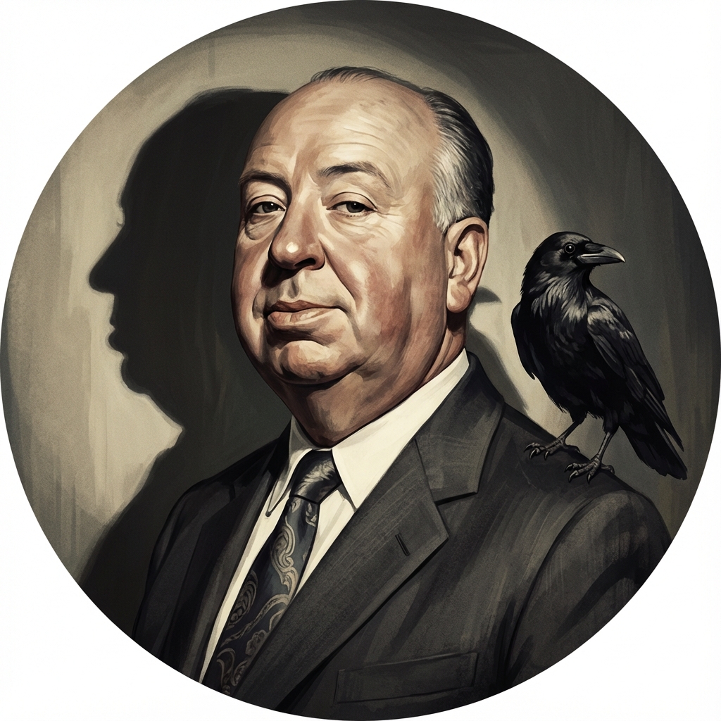 Alfred Hitchcock AI persona avatar
