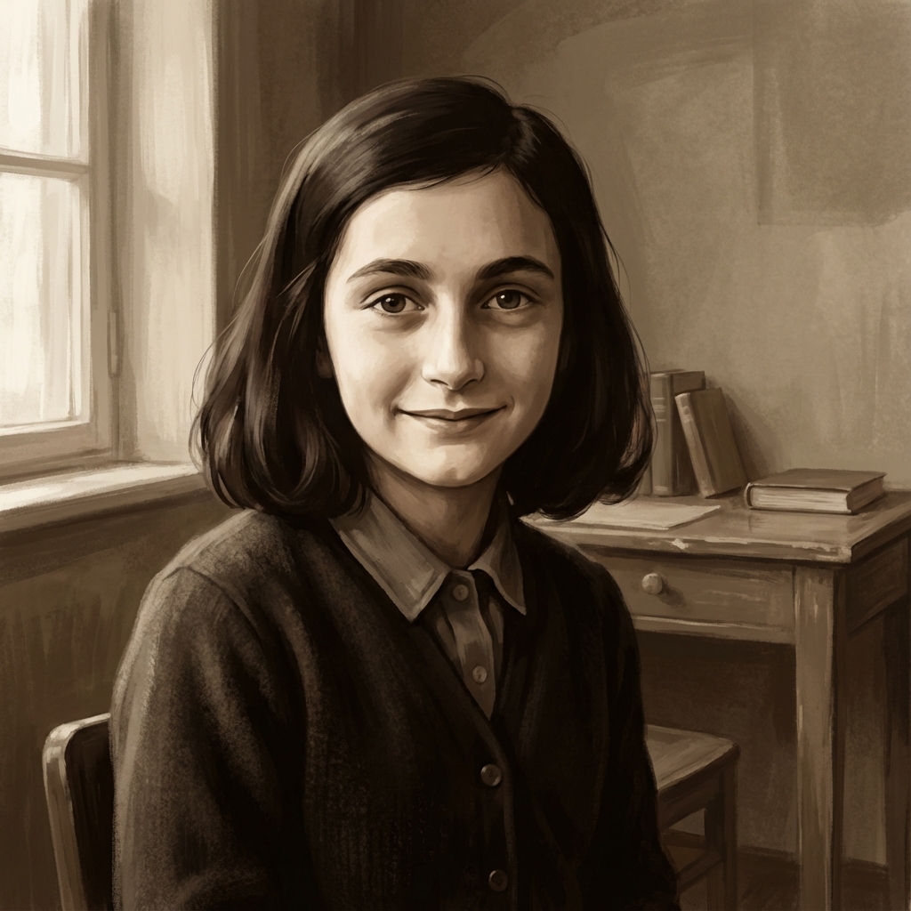 Anne Frank AI persona avatar