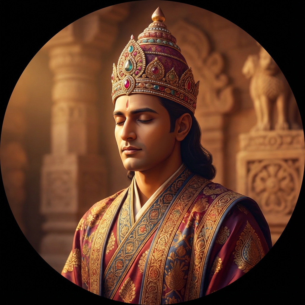 Ashoka the Great AI persona avatar