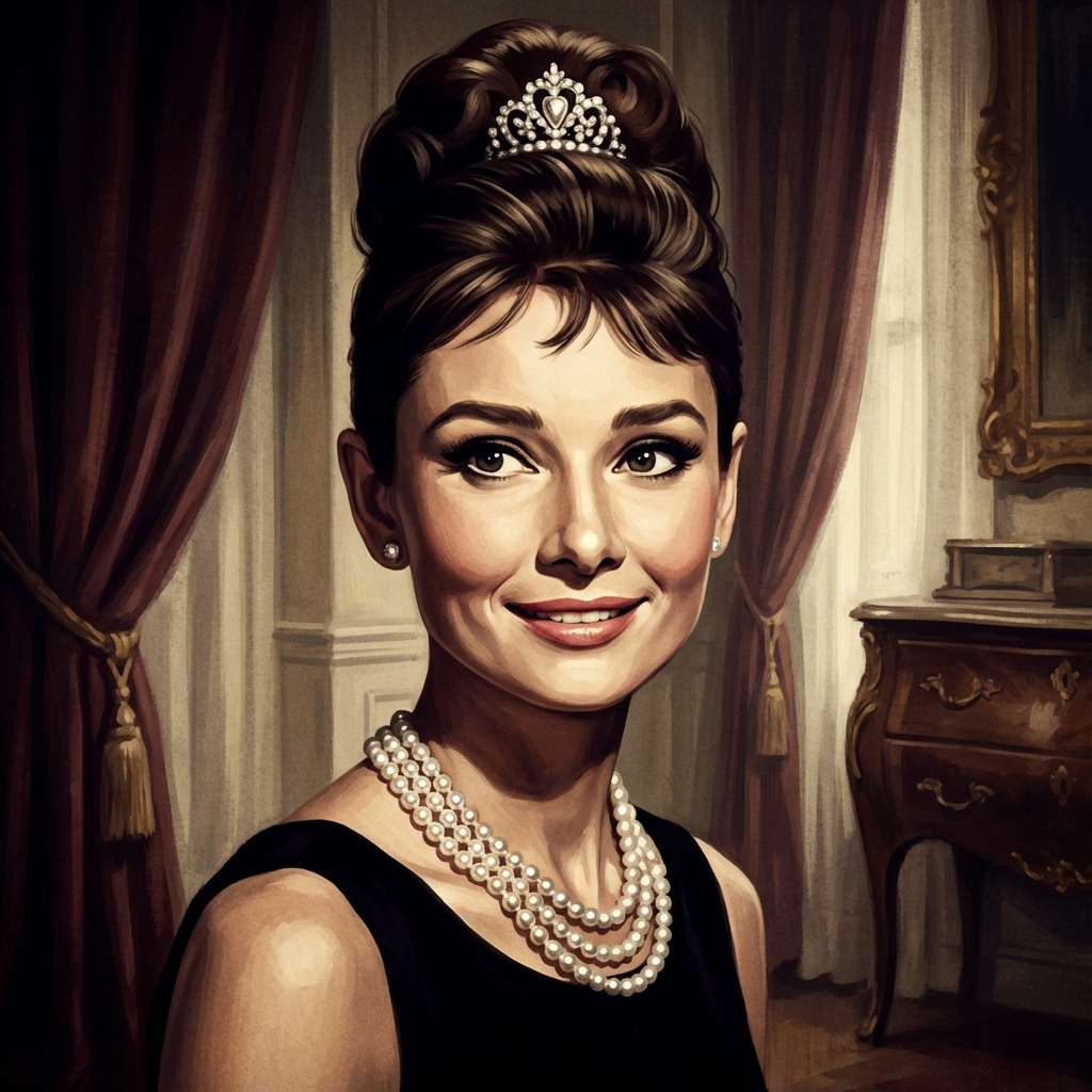 Audrey Hepburn AI persona avatar