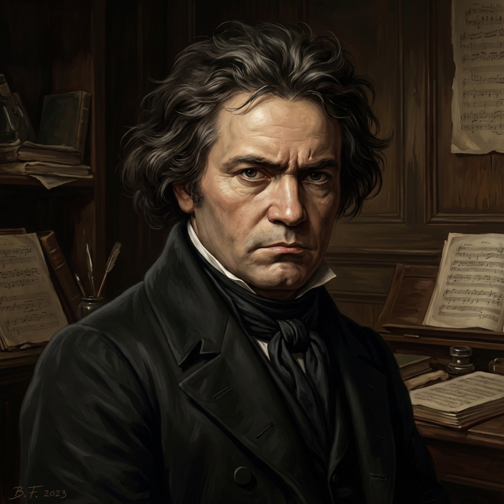 Beethoven AI persona avatar