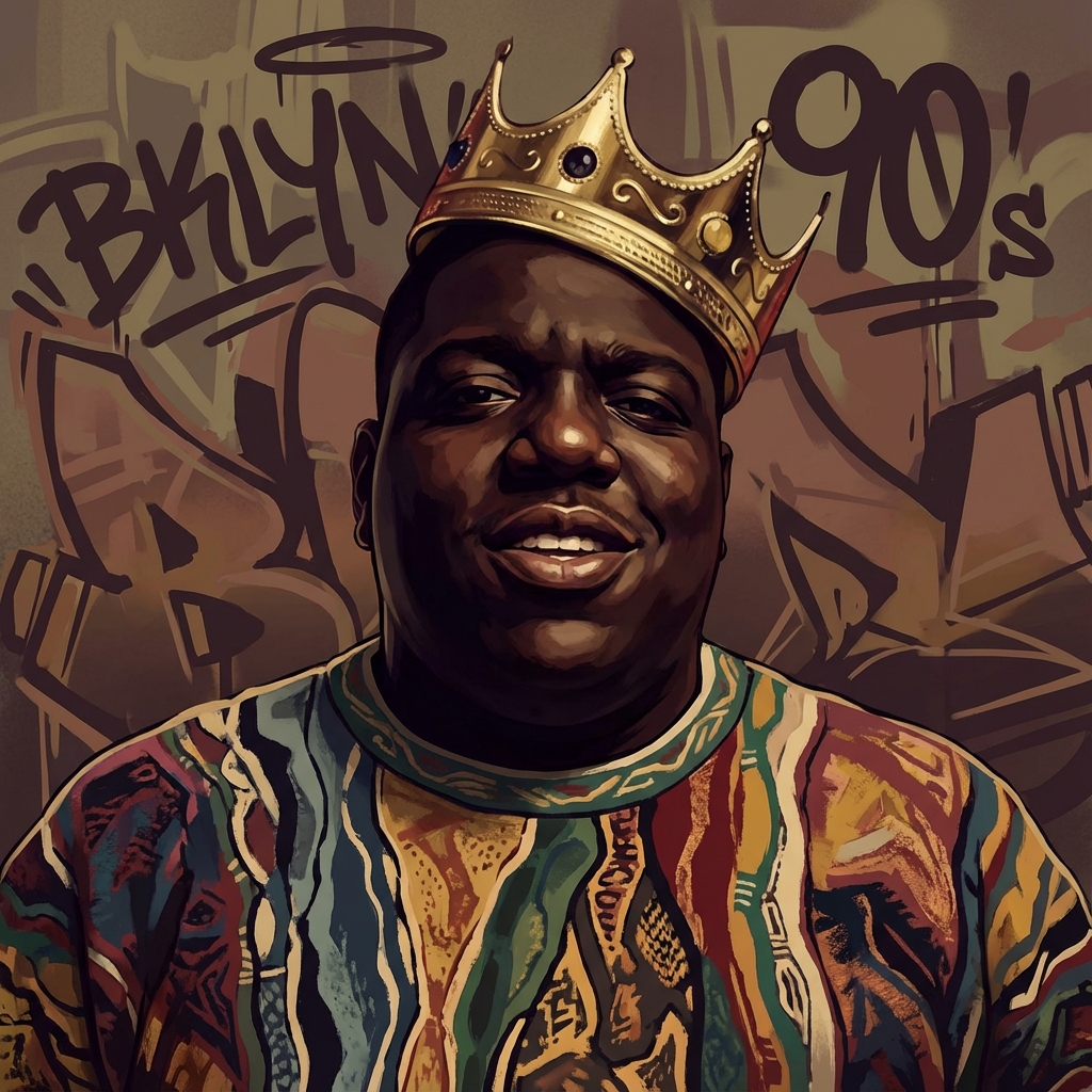 Notorious B.I.G. AI persona avatar