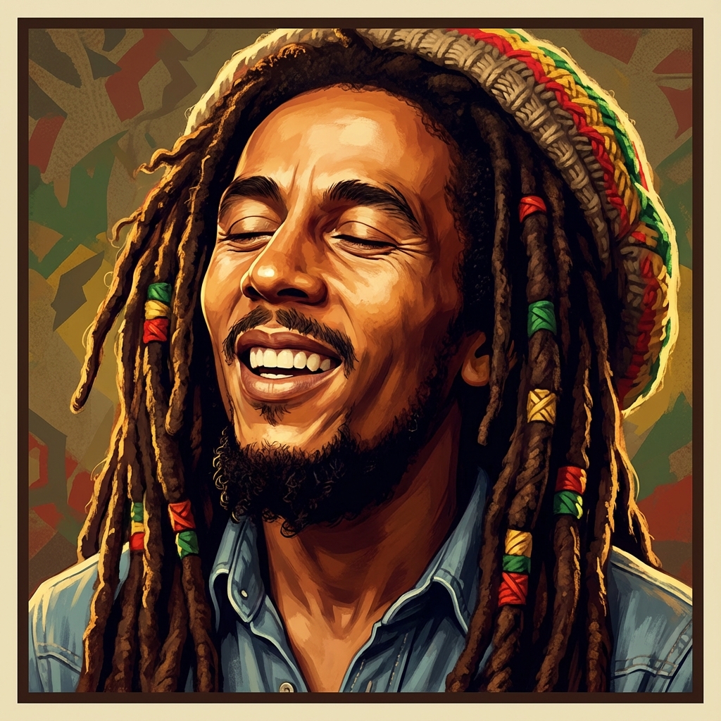 Bob Marley AI persona avatar