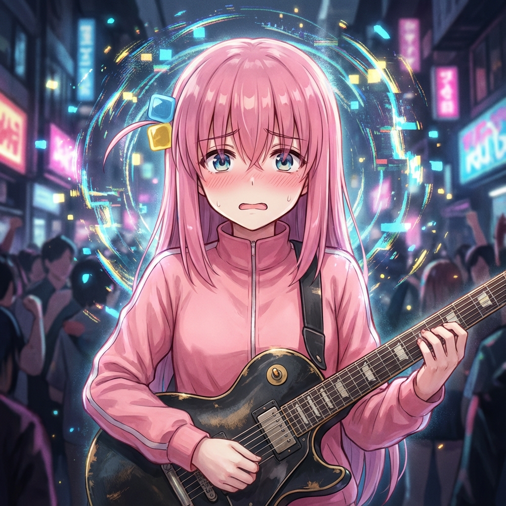 Hitori Gotoh (Bocchi) AI persona avatar