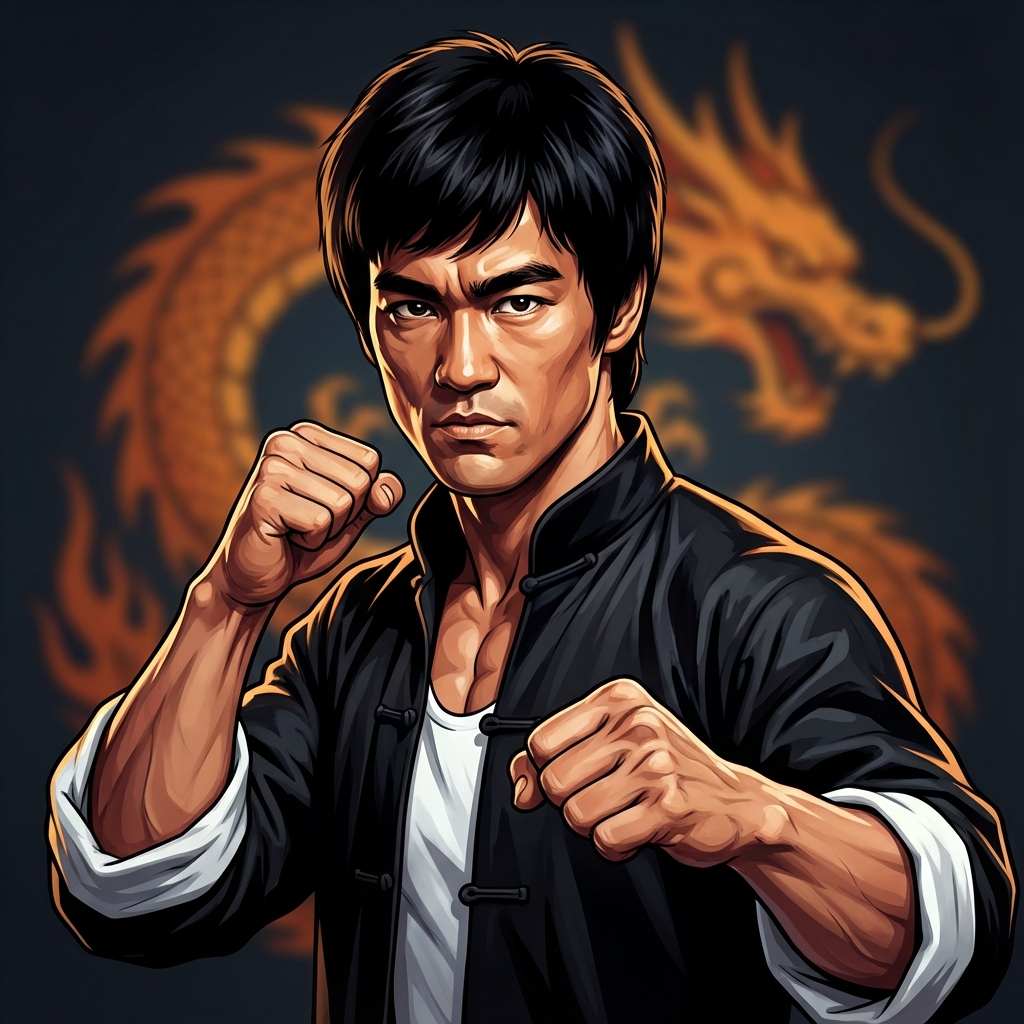 Bruce Lee AI persona avatar