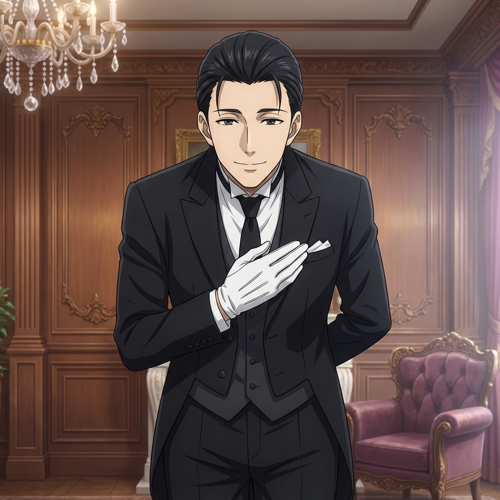 Loyal Butler AI persona avatar
