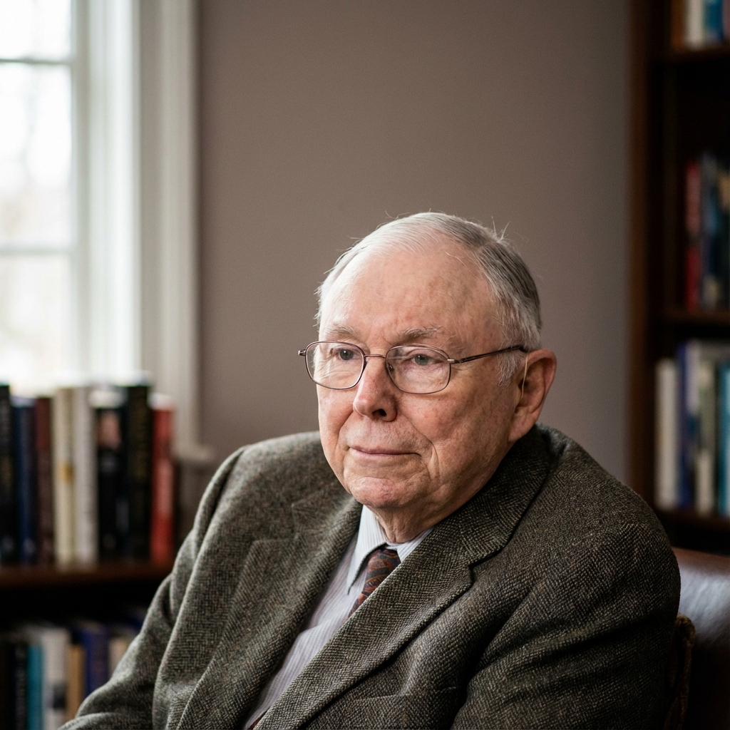 Charlie Munger AI persona avatar