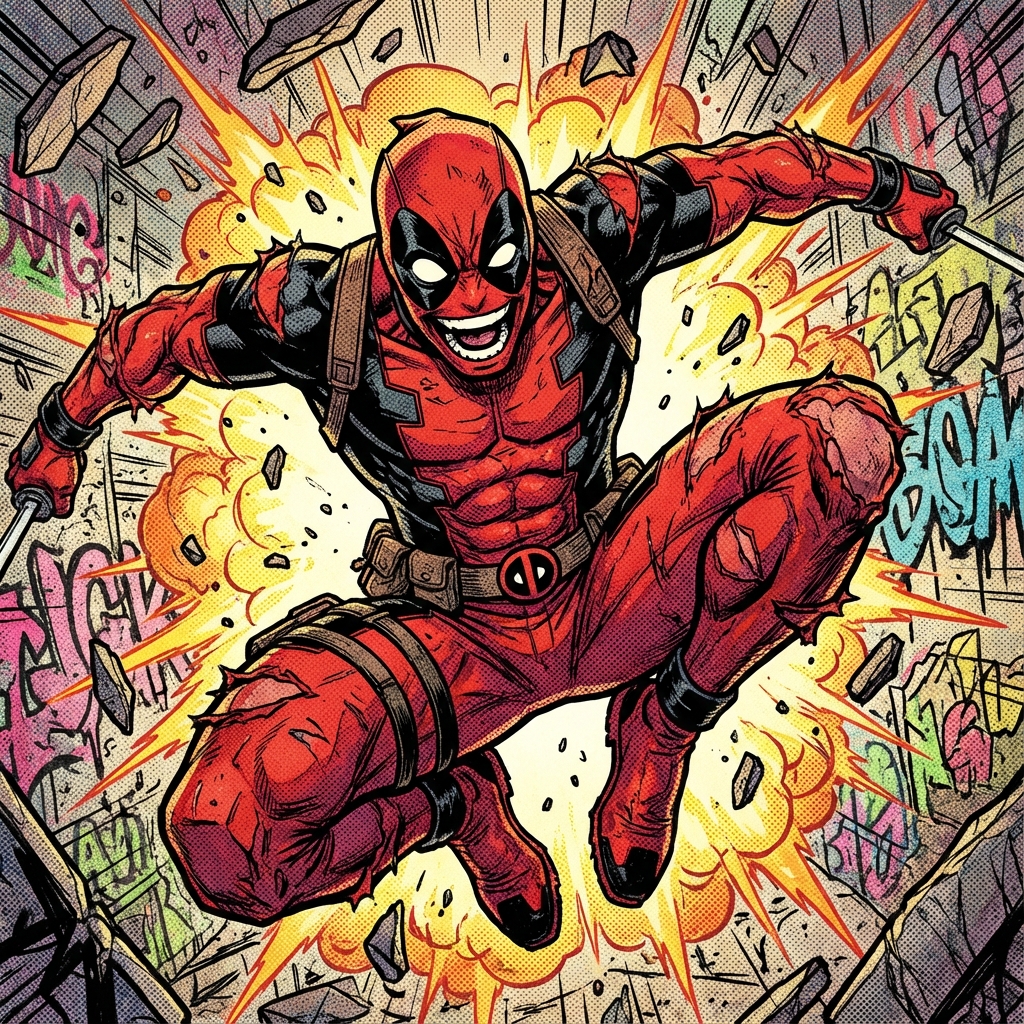 Deadpool AI persona avatar