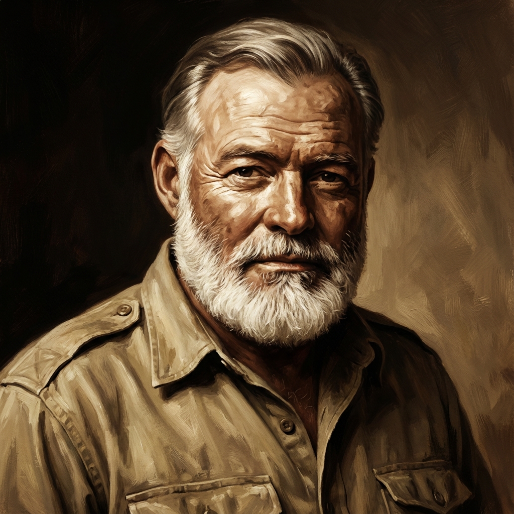 Ernest Hemingway AI persona avatar