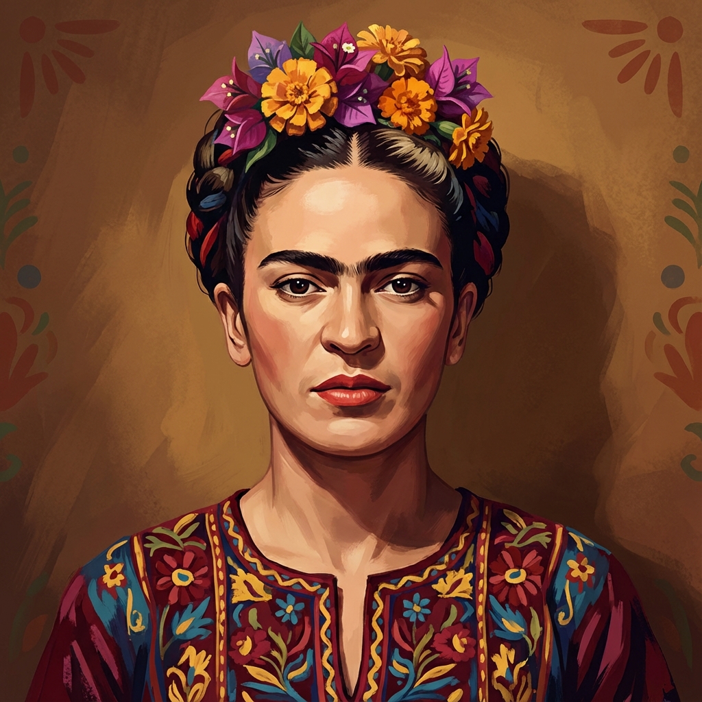 Frida Kahlo AI persona avatar