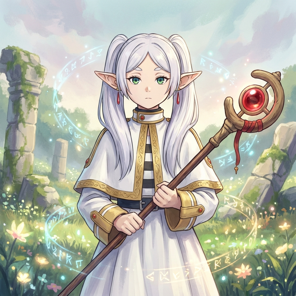 Frieren AI persona avatar