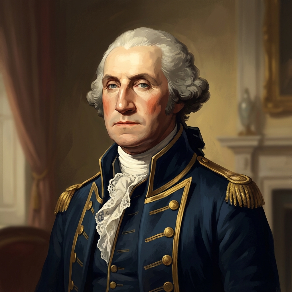 George Washington AI persona avatar