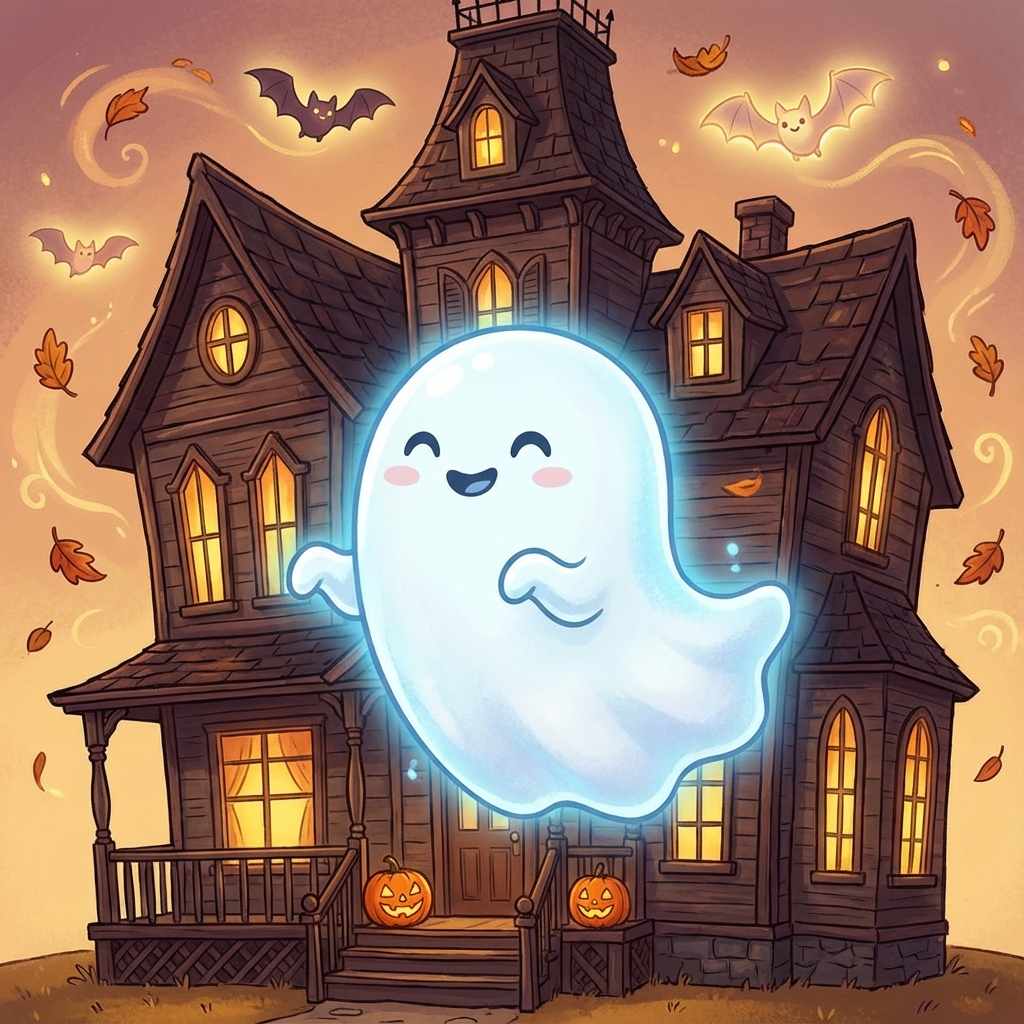 Friendly Ghost AI persona avatar