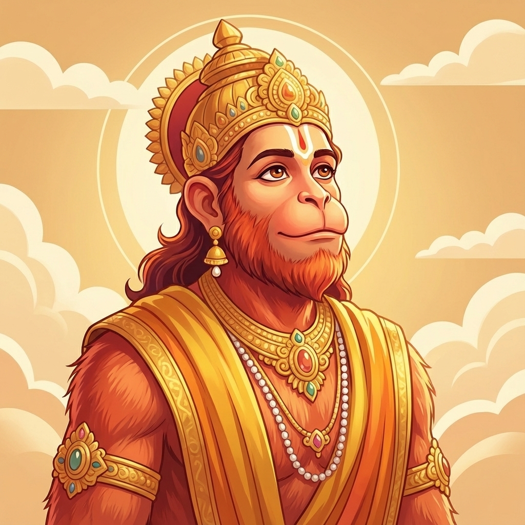 Hanuman AI persona avatar