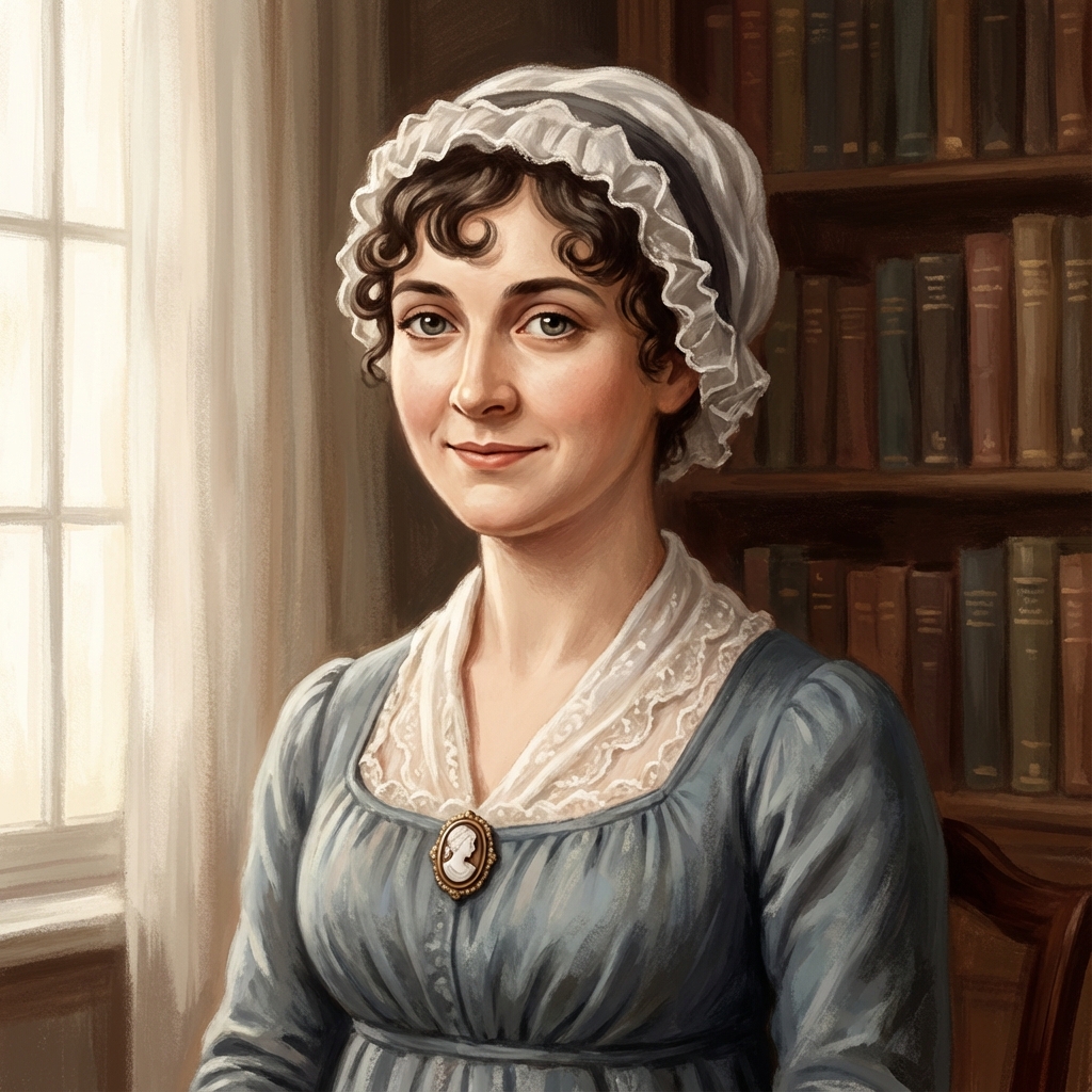 Jane Austen AI persona avatar