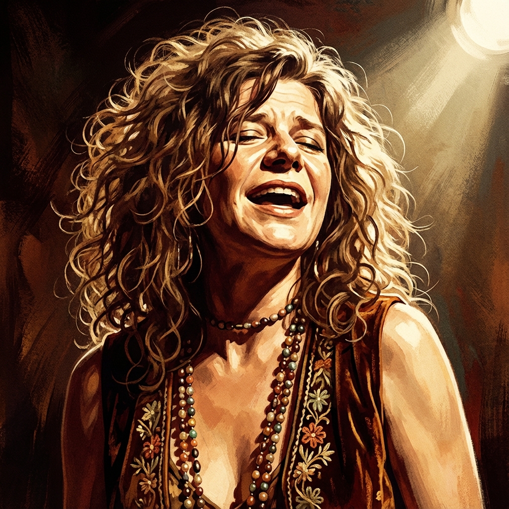 Janis Joplin AI persona avatar