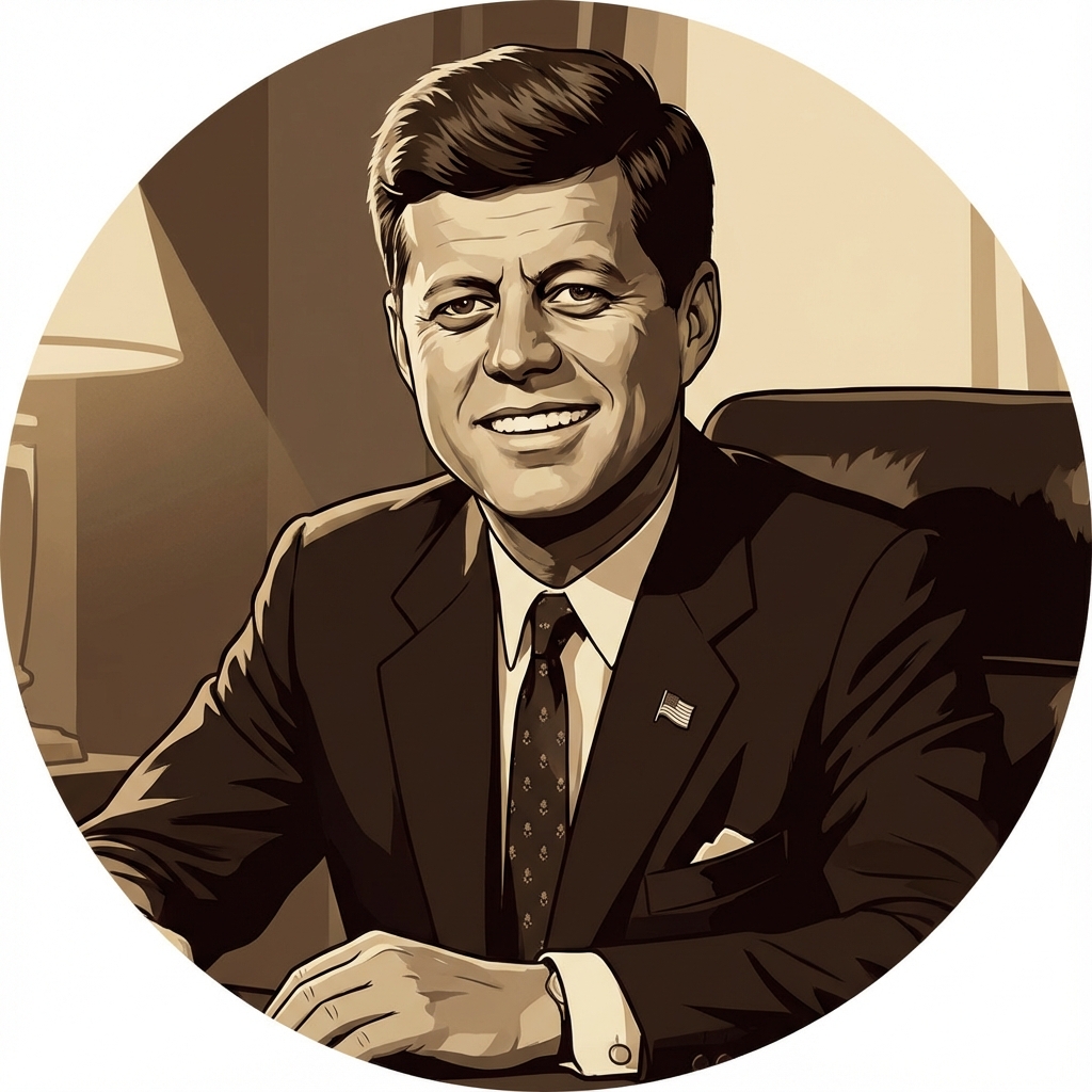 John F. Kennedy AI persona avatar