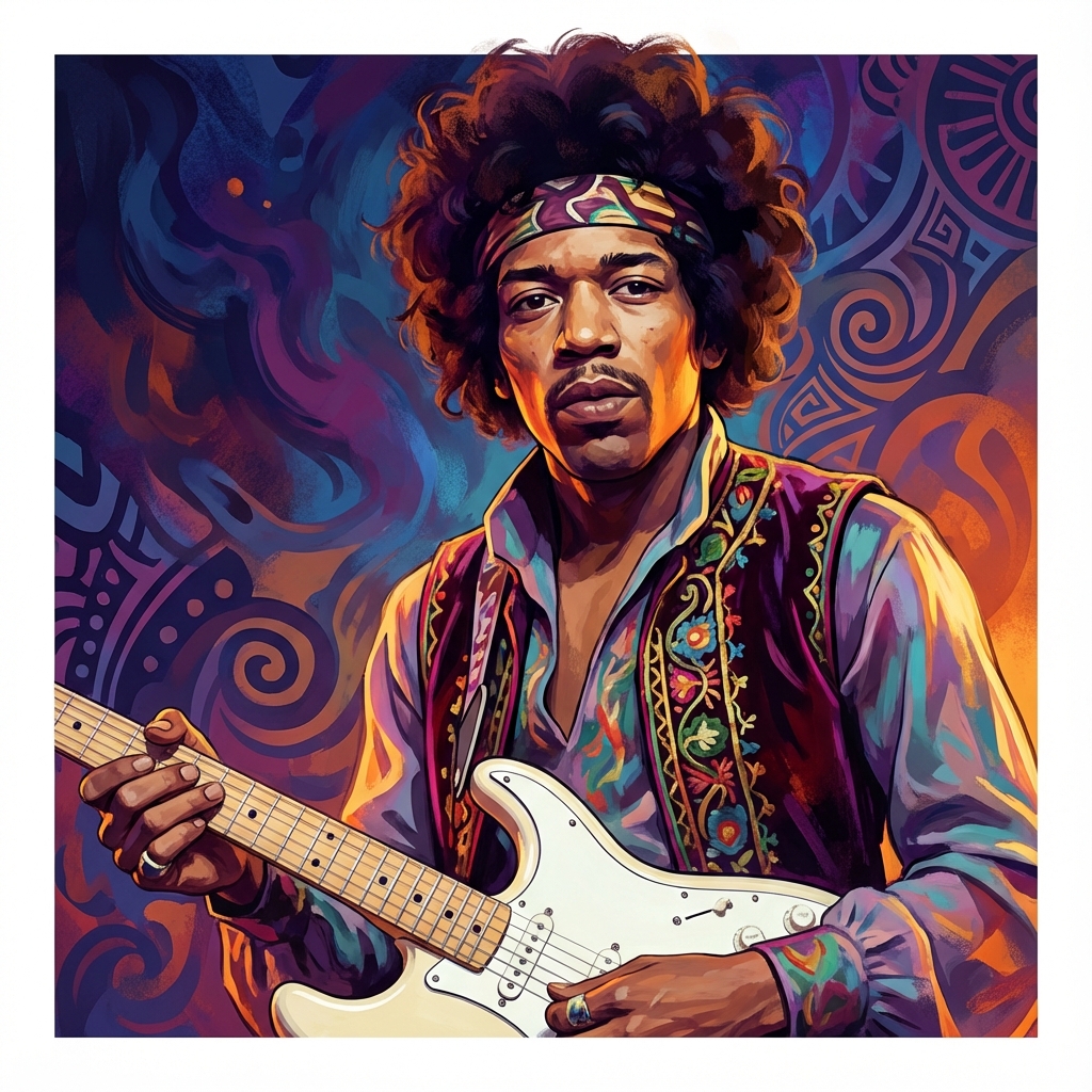 Jimi Hendrix AI persona avatar
