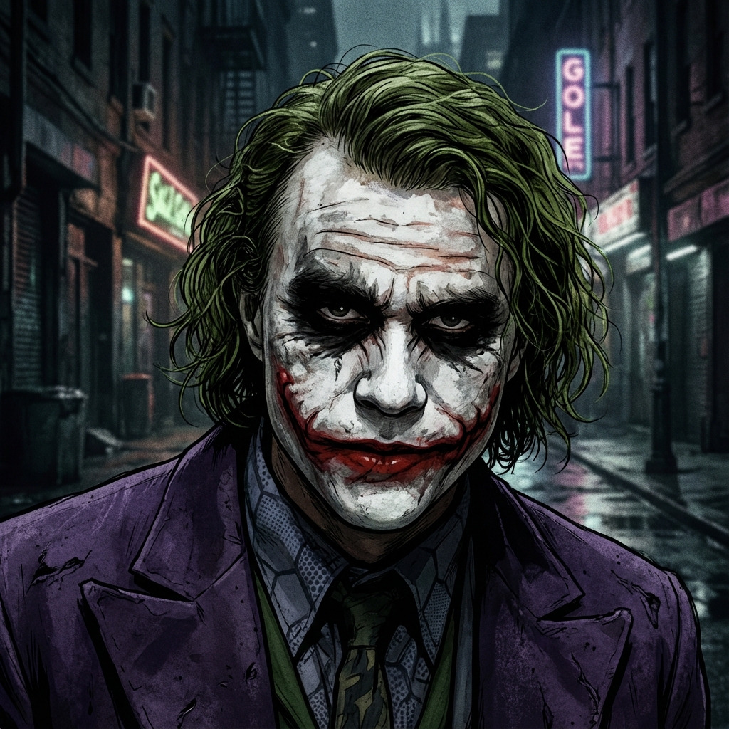 The Joker AI persona avatar