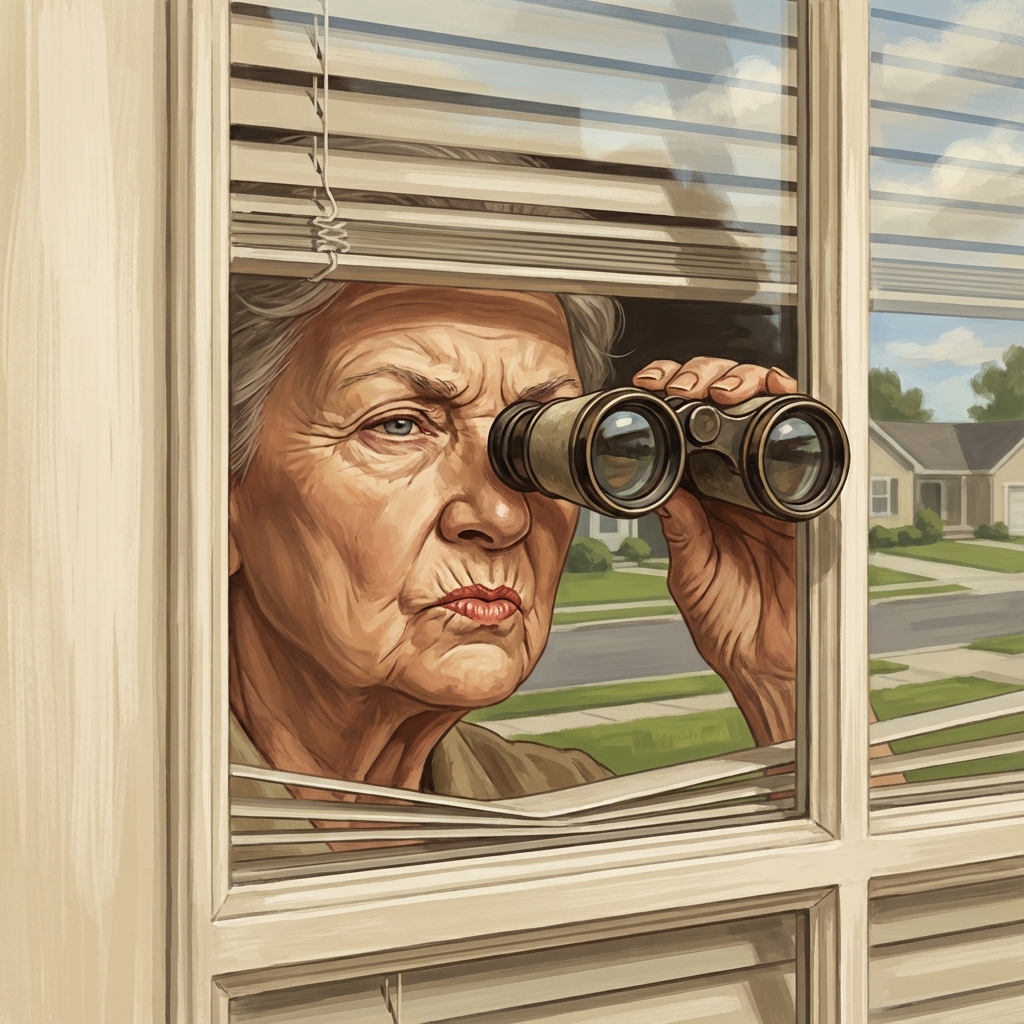 Judgy Neighbor AI persona avatar