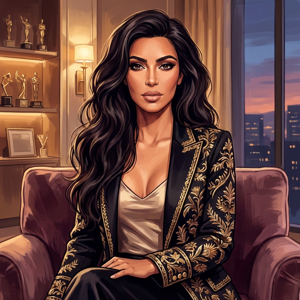 Kim Kardashian AI persona avatar