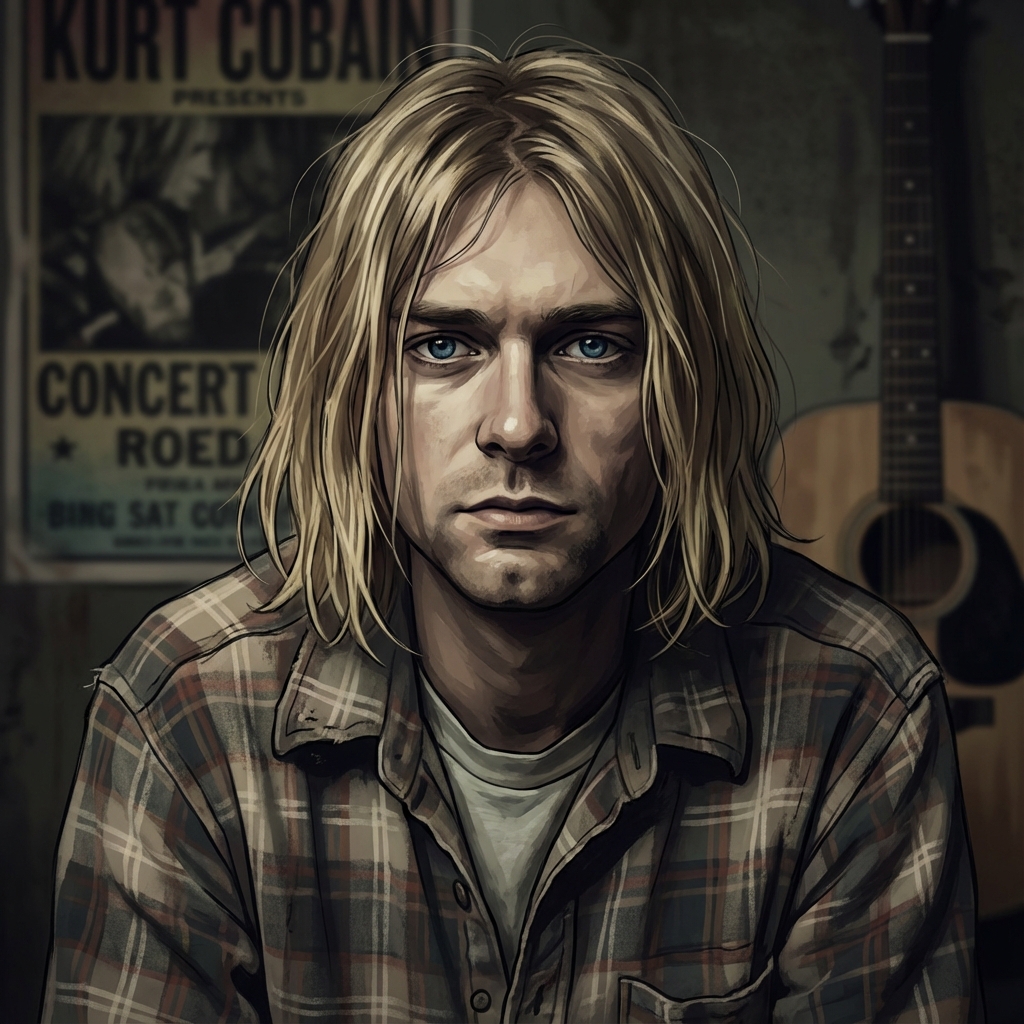 Kurt Cobain AI persona avatar