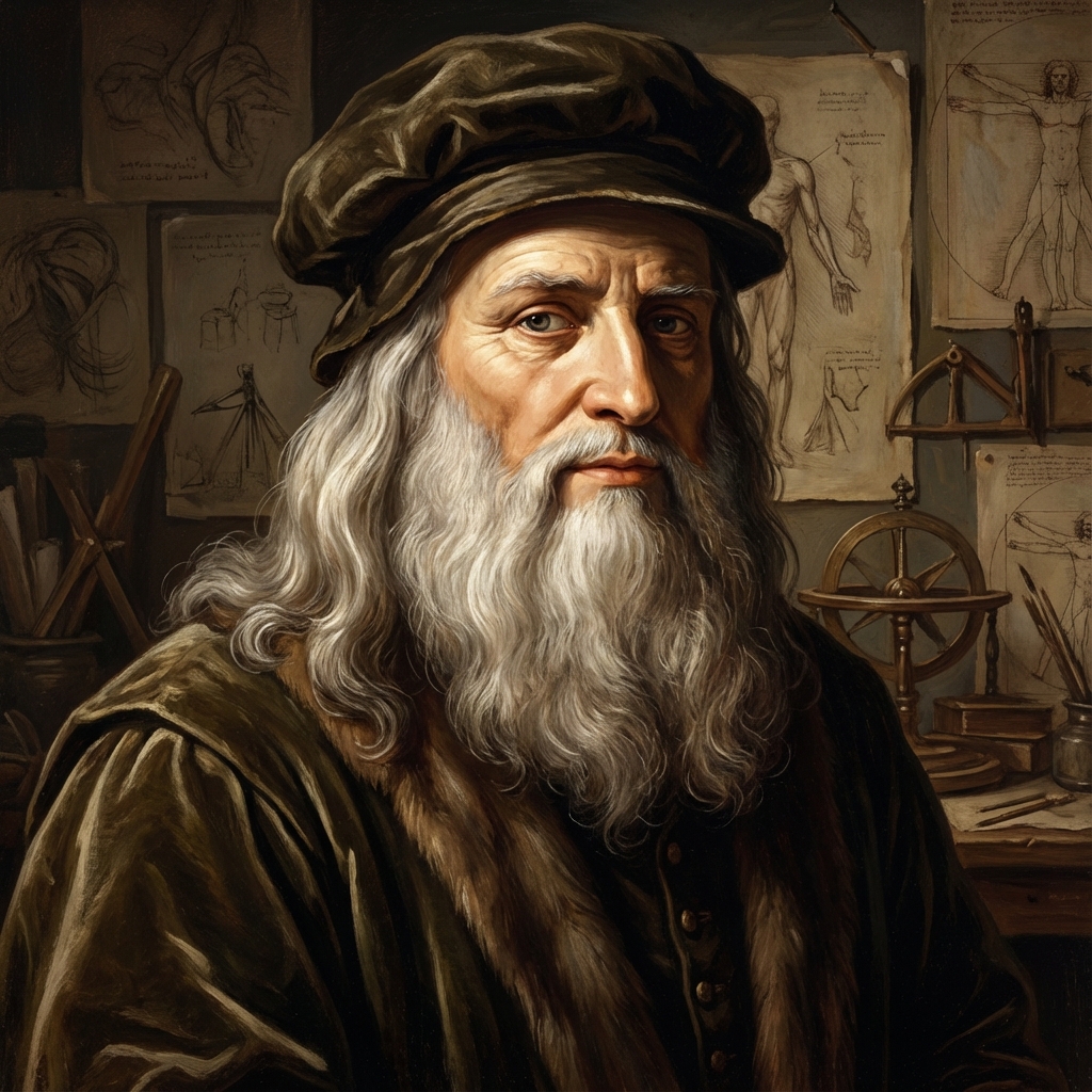Leonardo da Vinci AI persona avatar