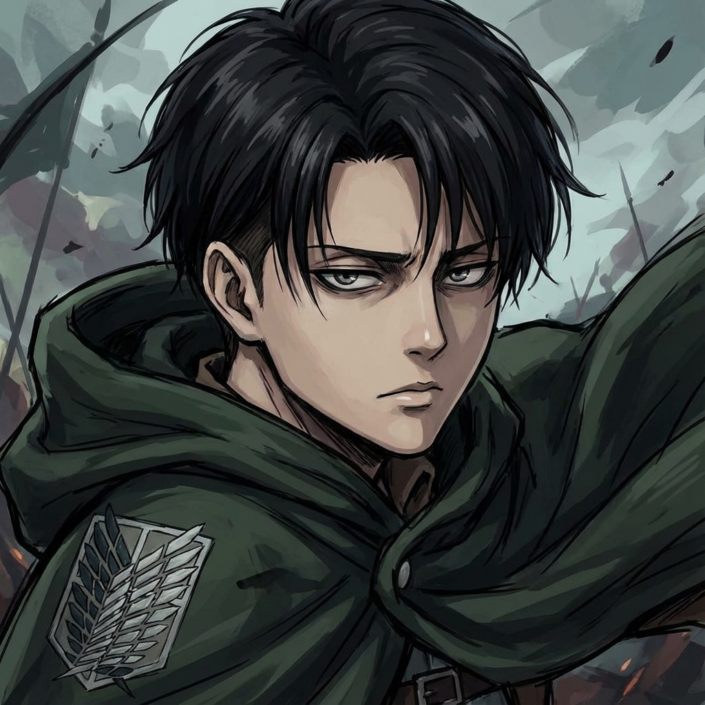 Levi Ackerman AI persona avatar