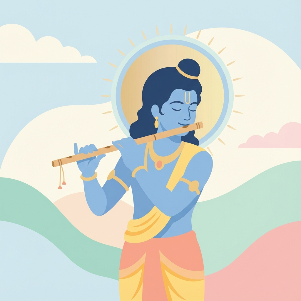 Lord Krishna AI persona avatar