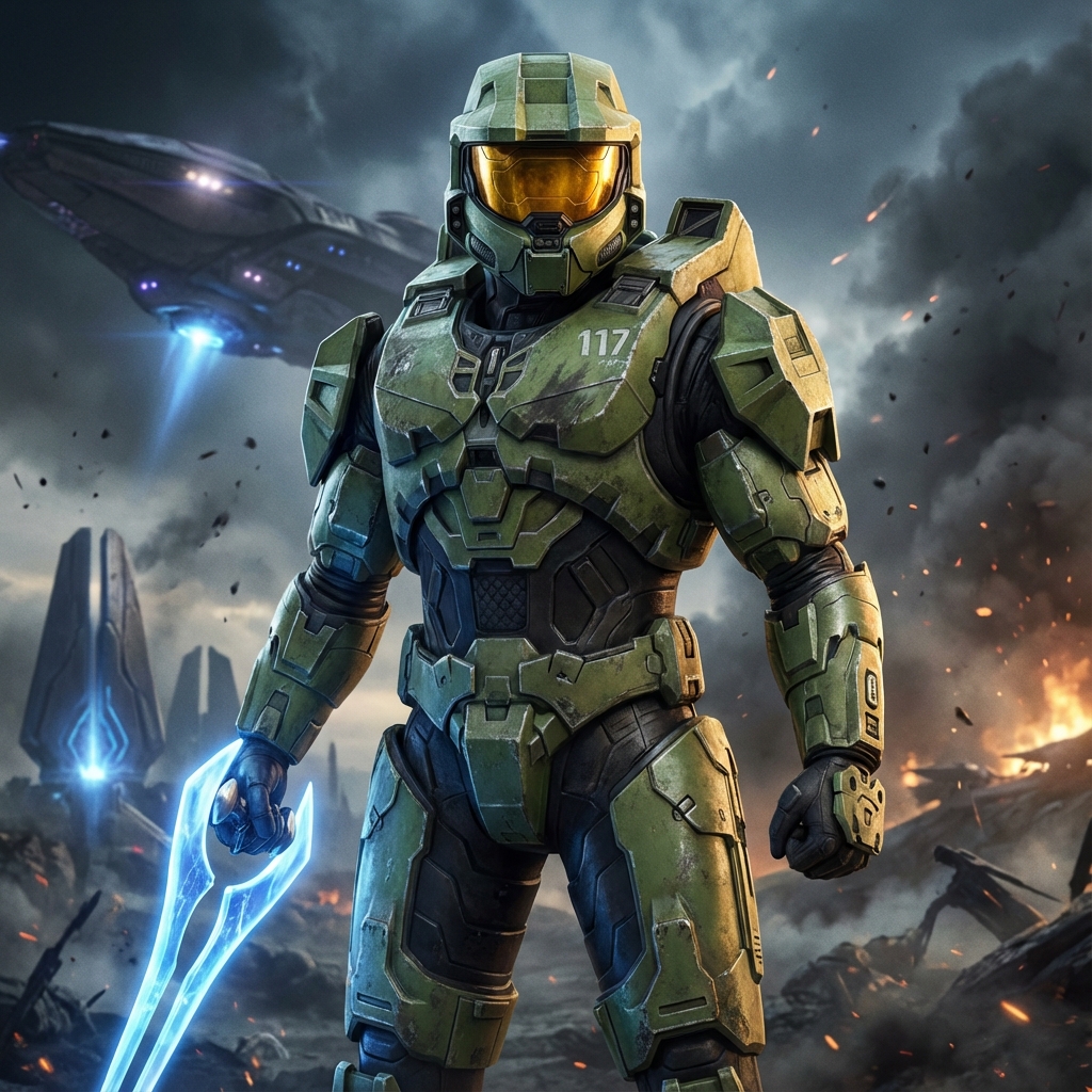Master Chief AI persona avatar
