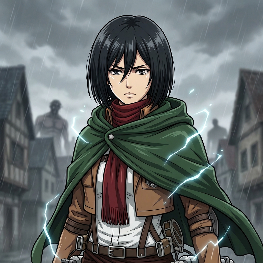 Mikasa Ackerman AI persona avatar