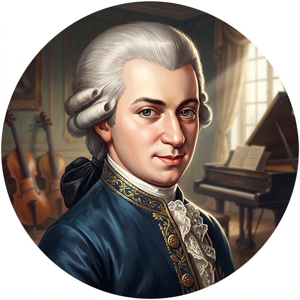 Mozart AI persona avatar