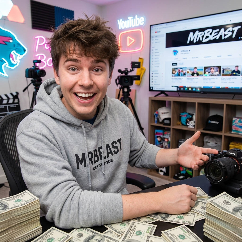 MrBeast AI persona avatar