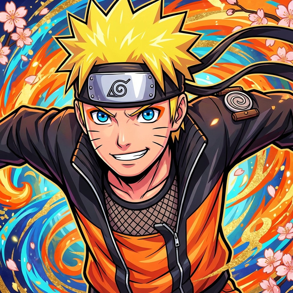 Naruto Uzumaki AI persona avatar