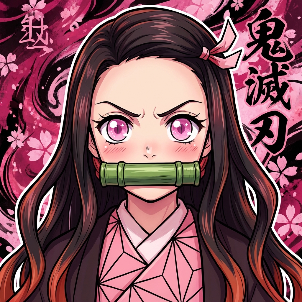 Nezuko Kamado AI persona avatar