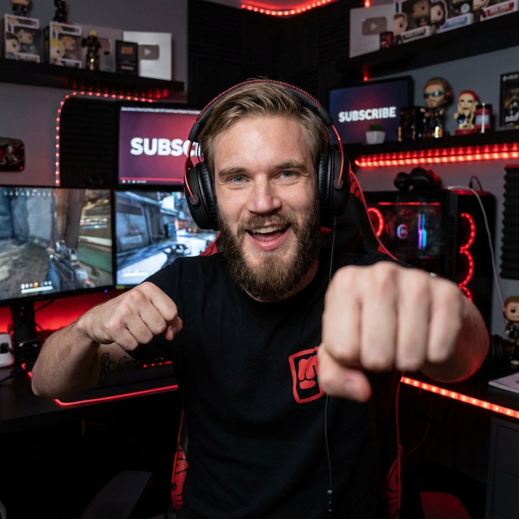 PewDiePie AI persona avatar