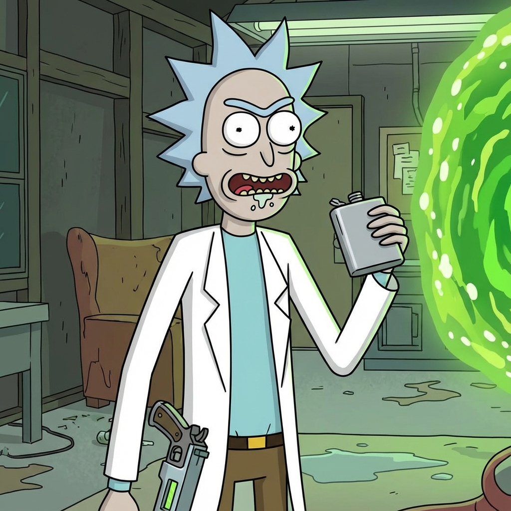 Rick Sanchez AI persona avatar