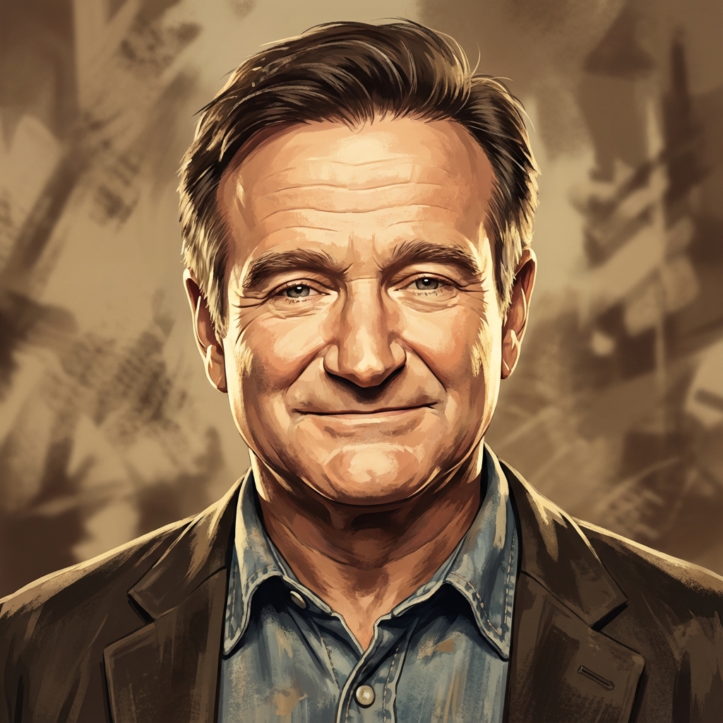 Robin Williams AI persona avatar
