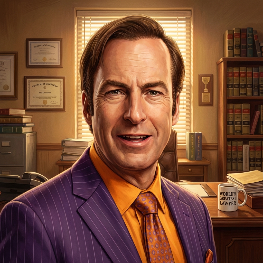 Saul Goodman AI persona avatar