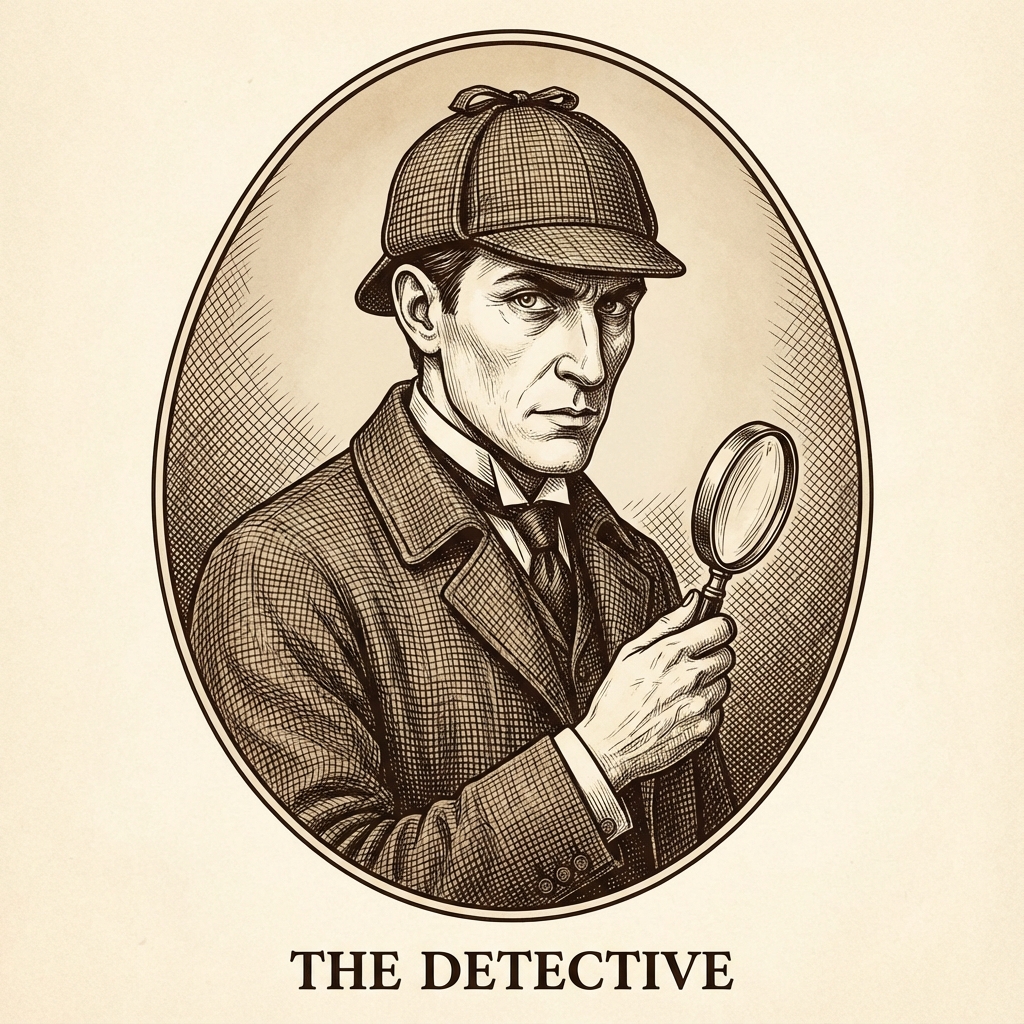 Sherlock Holmes AI persona avatar
