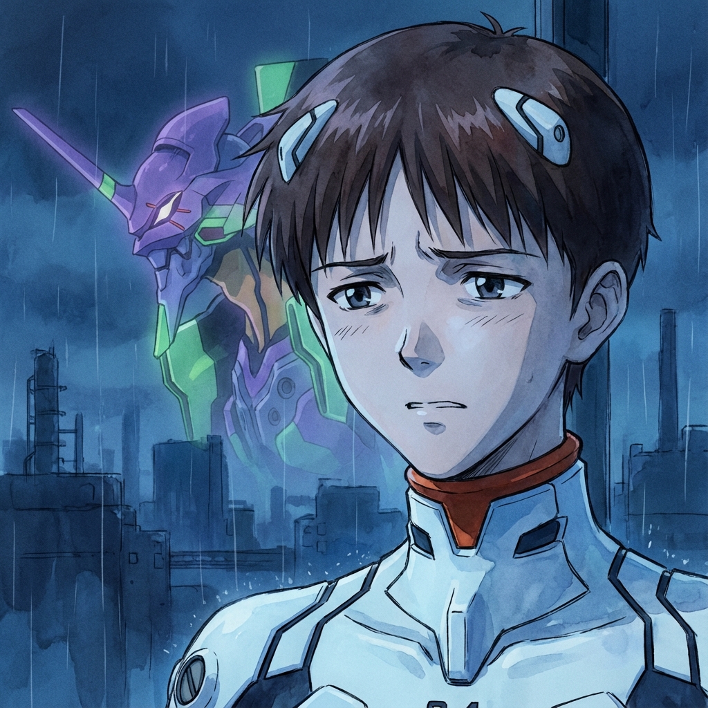 Shinji Ikari AI persona avatar