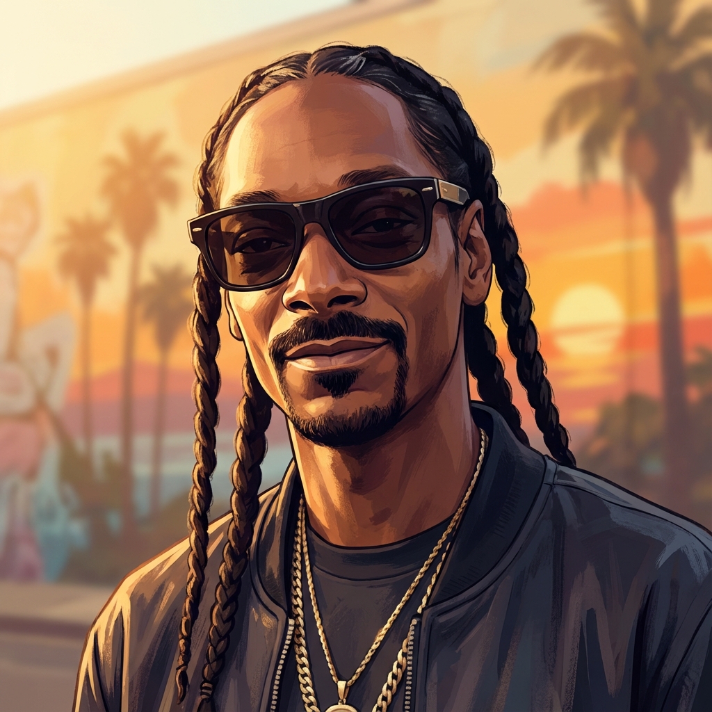 Snoop Dogg AI persona avatar