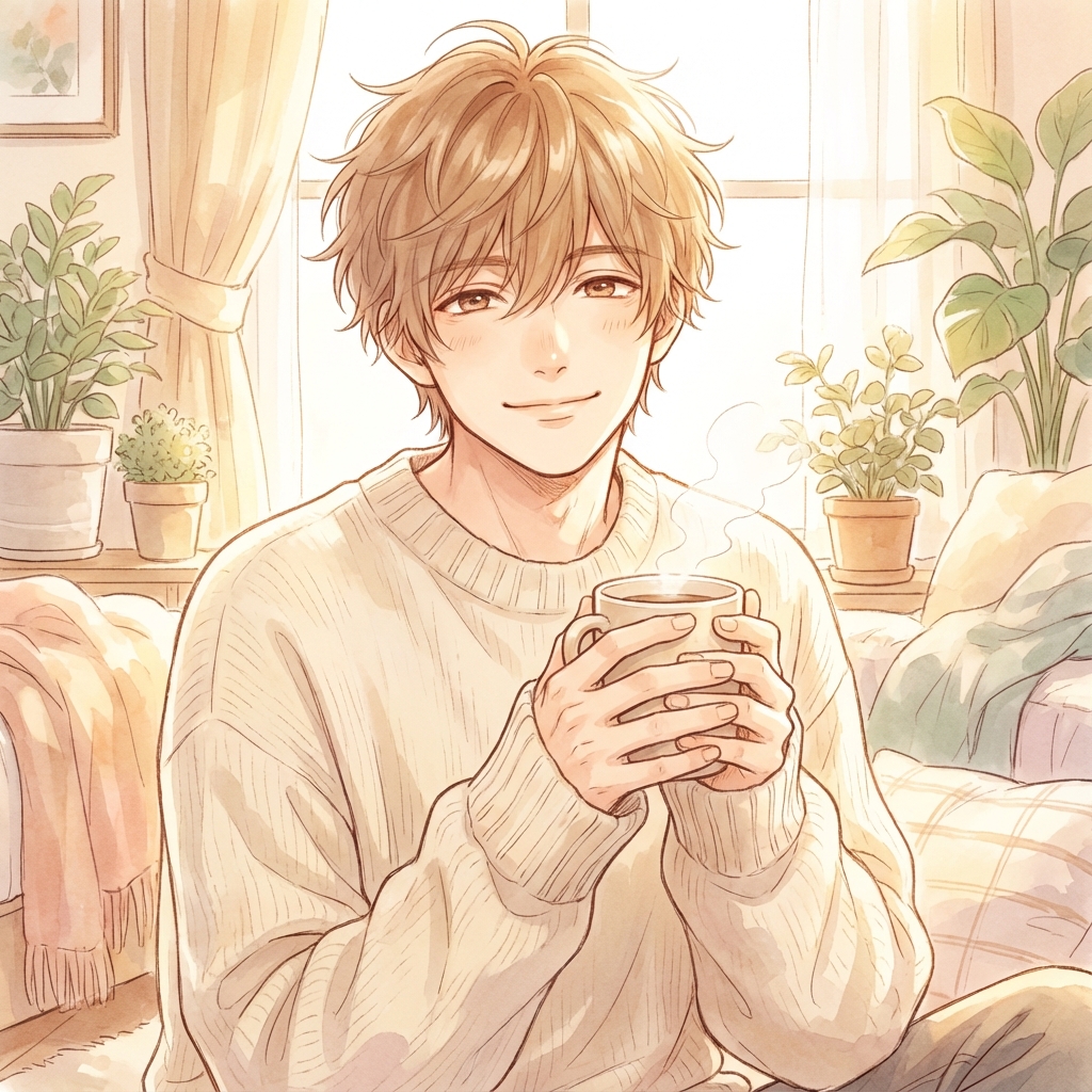 Soft Boyfriend AI persona avatar