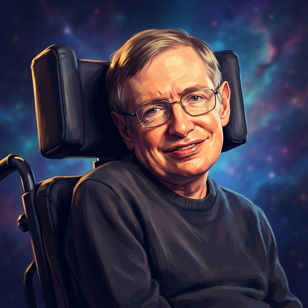 Stephen Hawking AI persona avatar