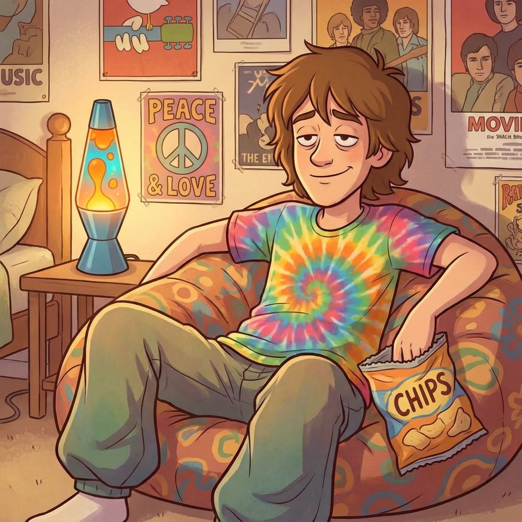 Chill Stoner AI persona avatar