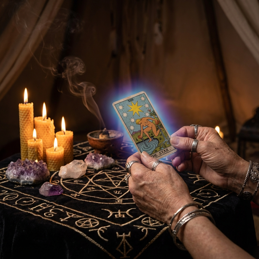 Tarot Reader AI persona avatar