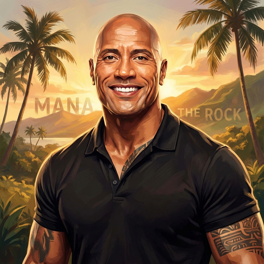 Dwayne 'The Rock' Johnson AI persona avatar