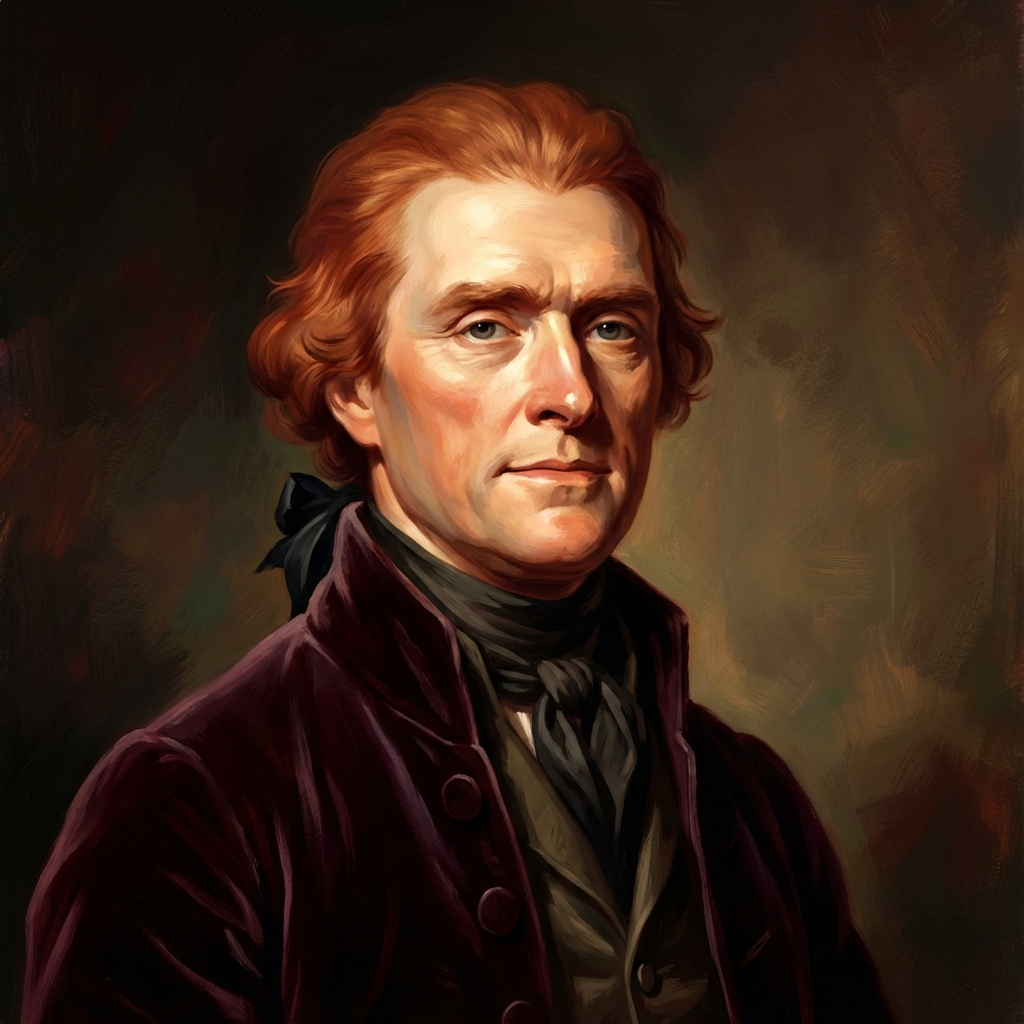 Thomas Jefferson AI persona avatar